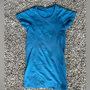 Blue lulu Lemon Shirt